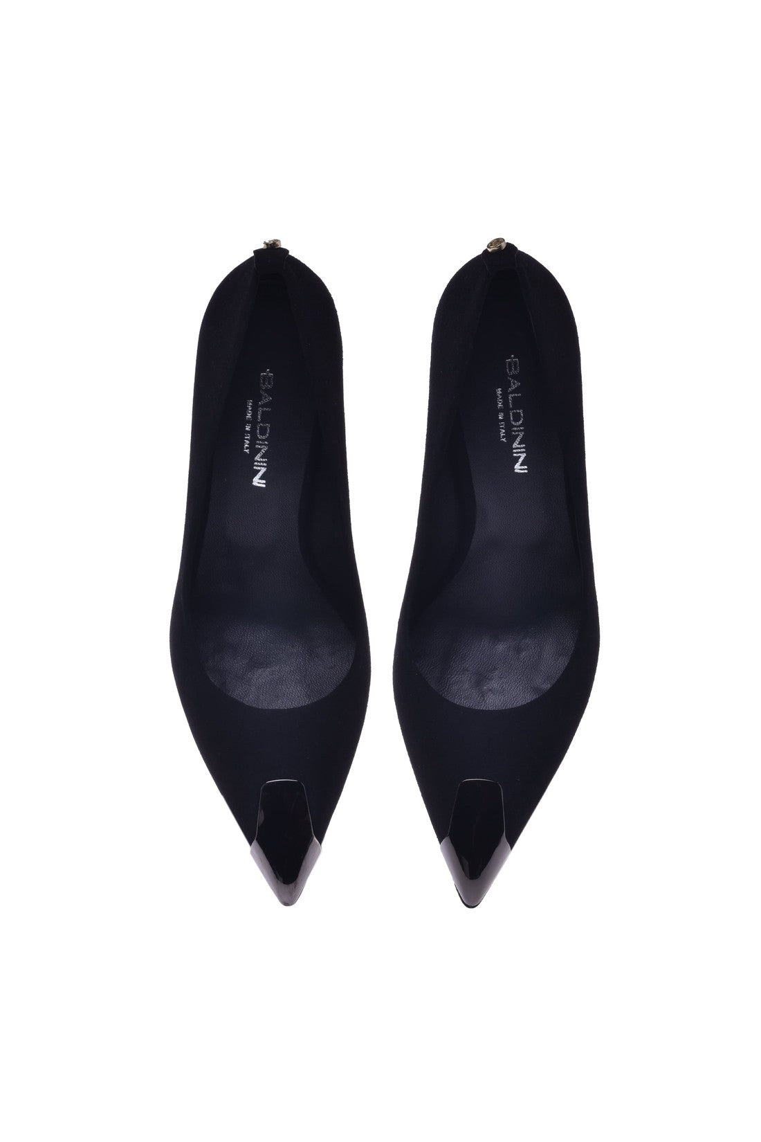 Baldinini Court shoes in black suede on sale