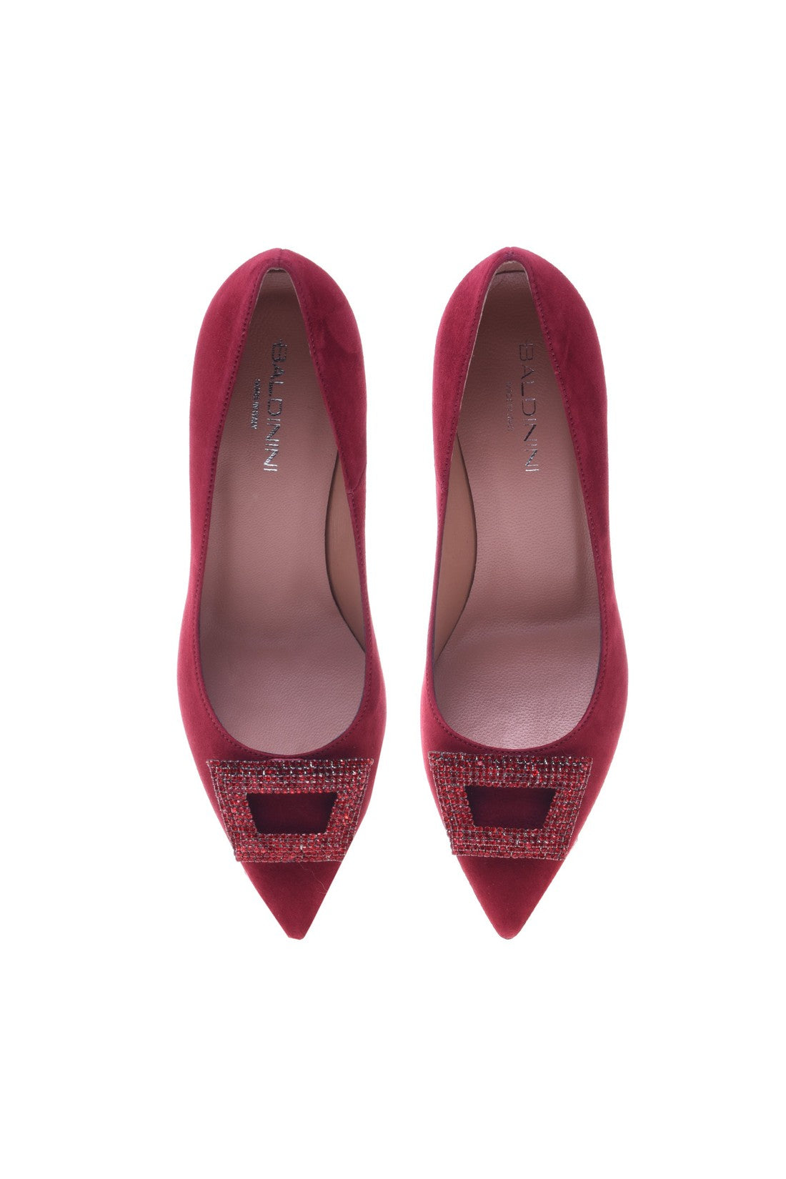 Baldinini Court shoes in red suede im Sale