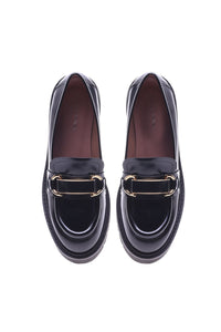 Thumbnail for Baldinini Loafer in black shiny calfskin im Sale