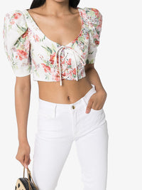 Thumbnail for Zimmermann Bellitude Lace Crop Top on sale