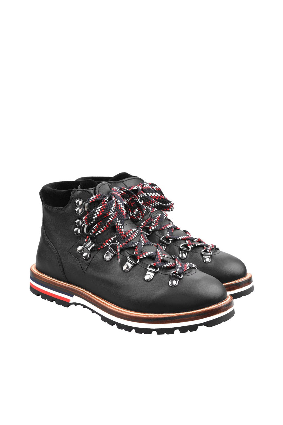 Moncler Blanche Logo Hiker Boots im Sale