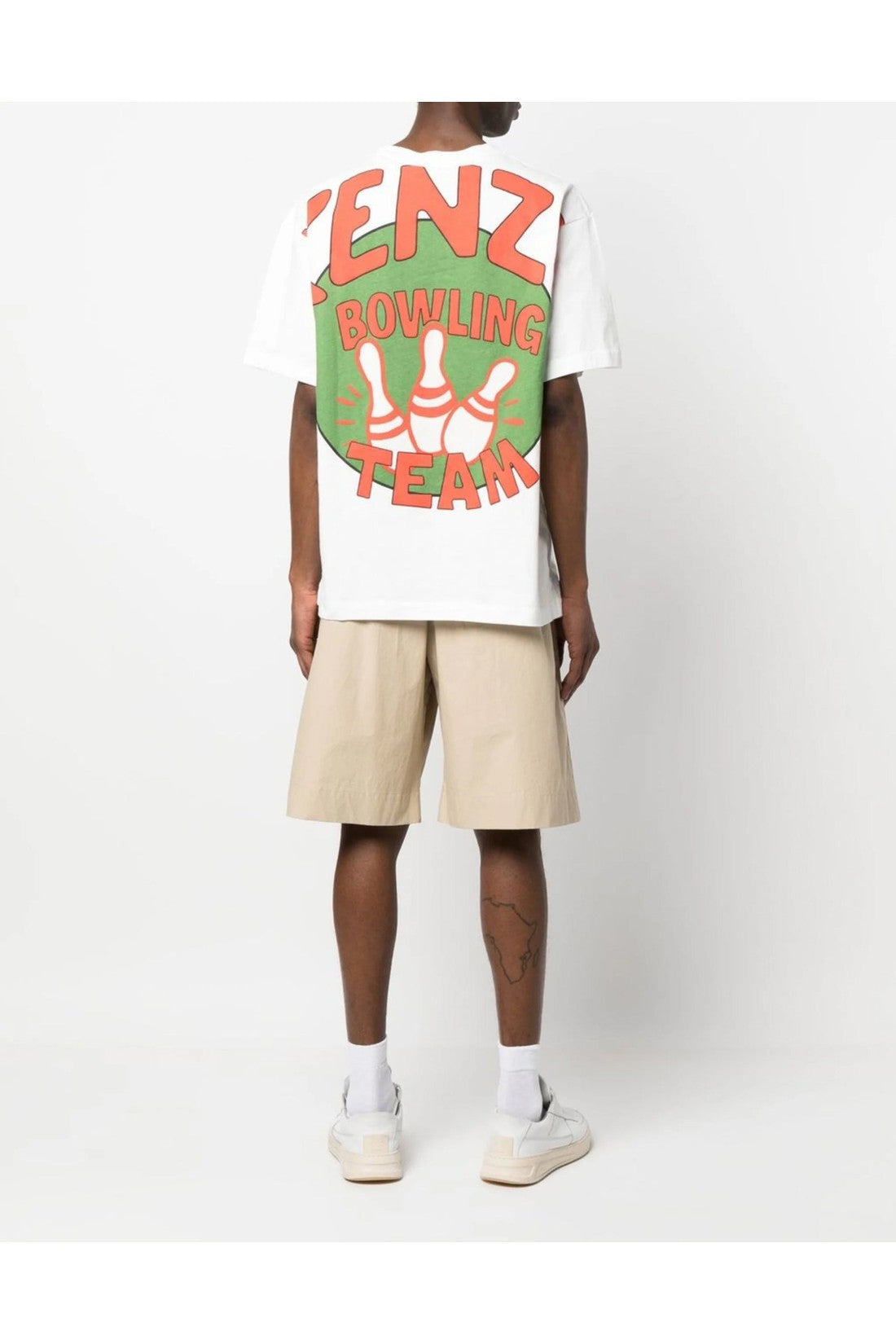 Kenzo Bowling Team Logo Oversize T-shirt im Sale