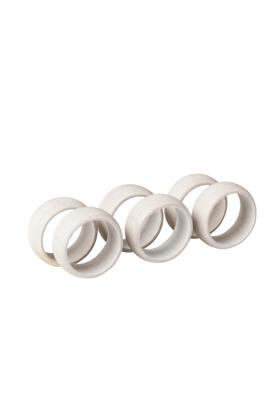 Napkin Ring Sand Stone im Sale