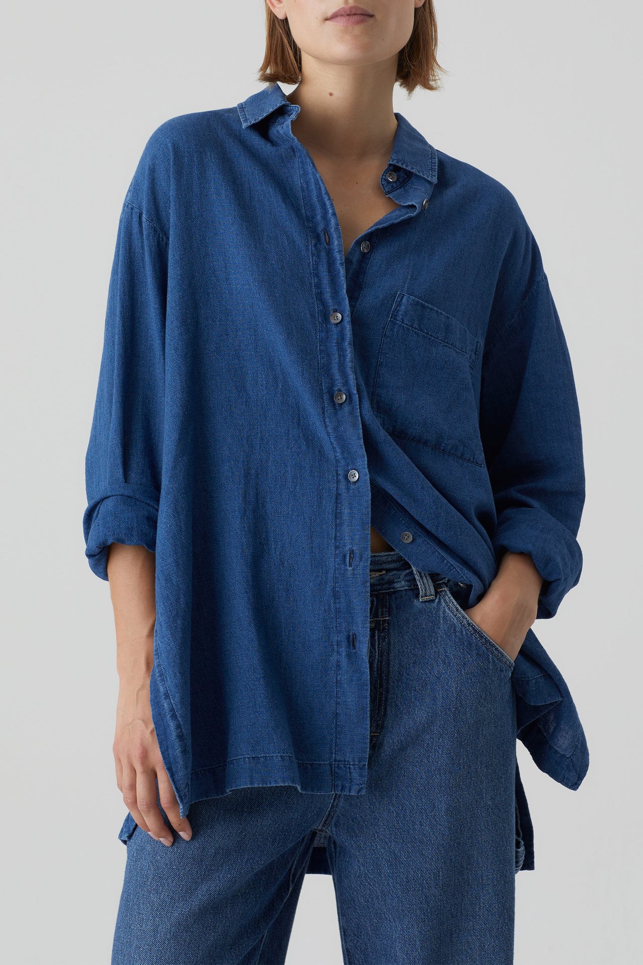Closed SHIRT WITH SLIT im Sale