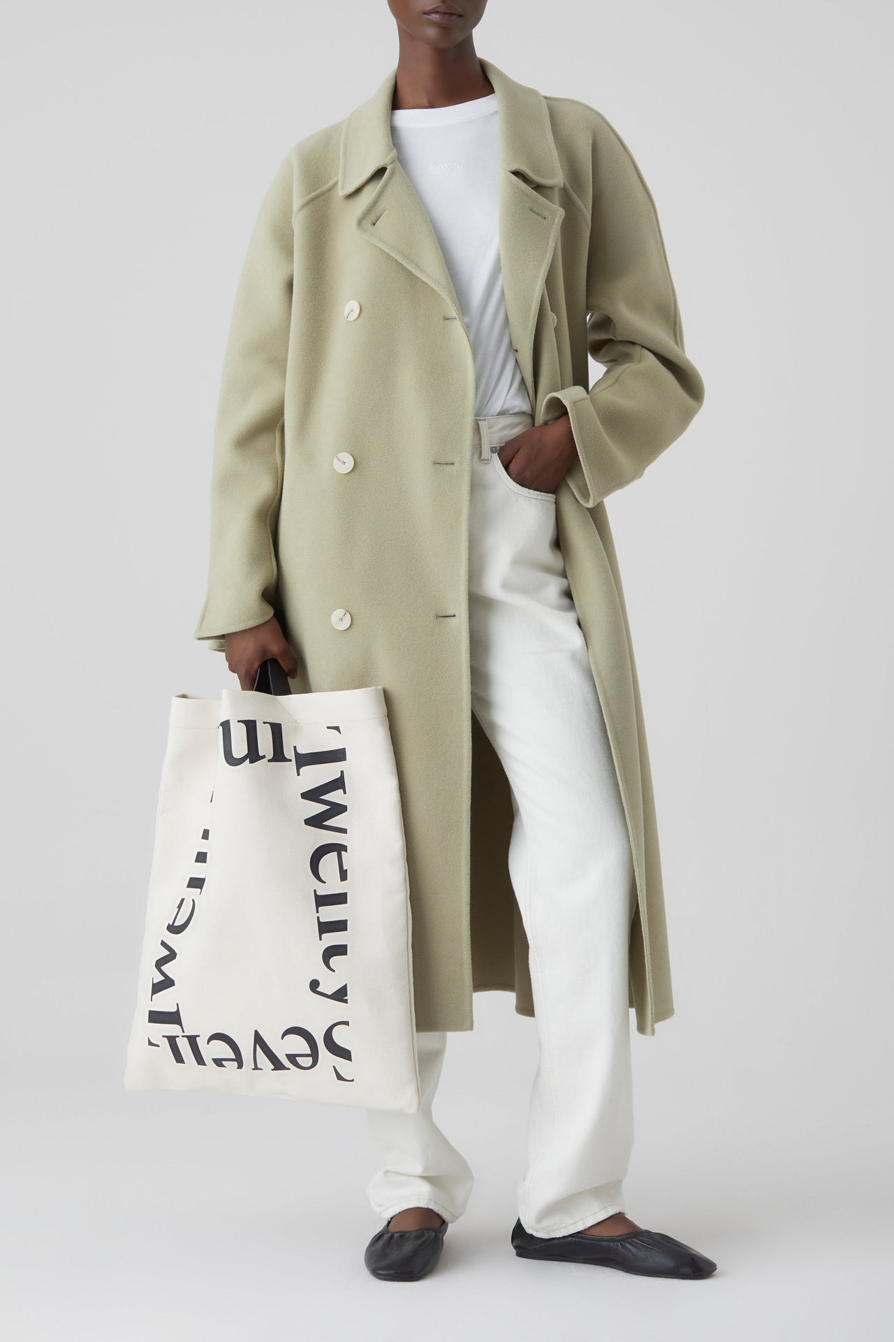 Closed WOOL TRENCH COAT im Sale