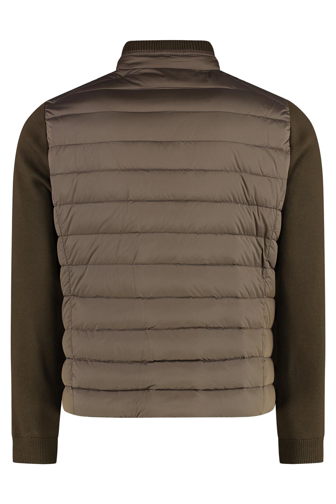 Moorer Cattaneo cardigan with padded panels im Sale