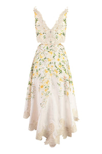 Thumbnail for Zimmermann Coaster Battenburg linen dress on sale