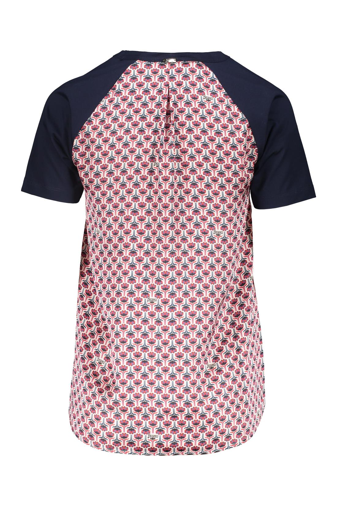 Herno crew-neck blouse on sale