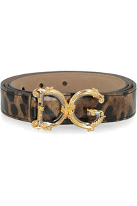 Thumbnail for Dolce & Gabbana DG buckle leather belt on sale