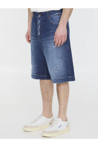 Thumbnail for Dolce & Gabbana denim bermuda shorts on sale