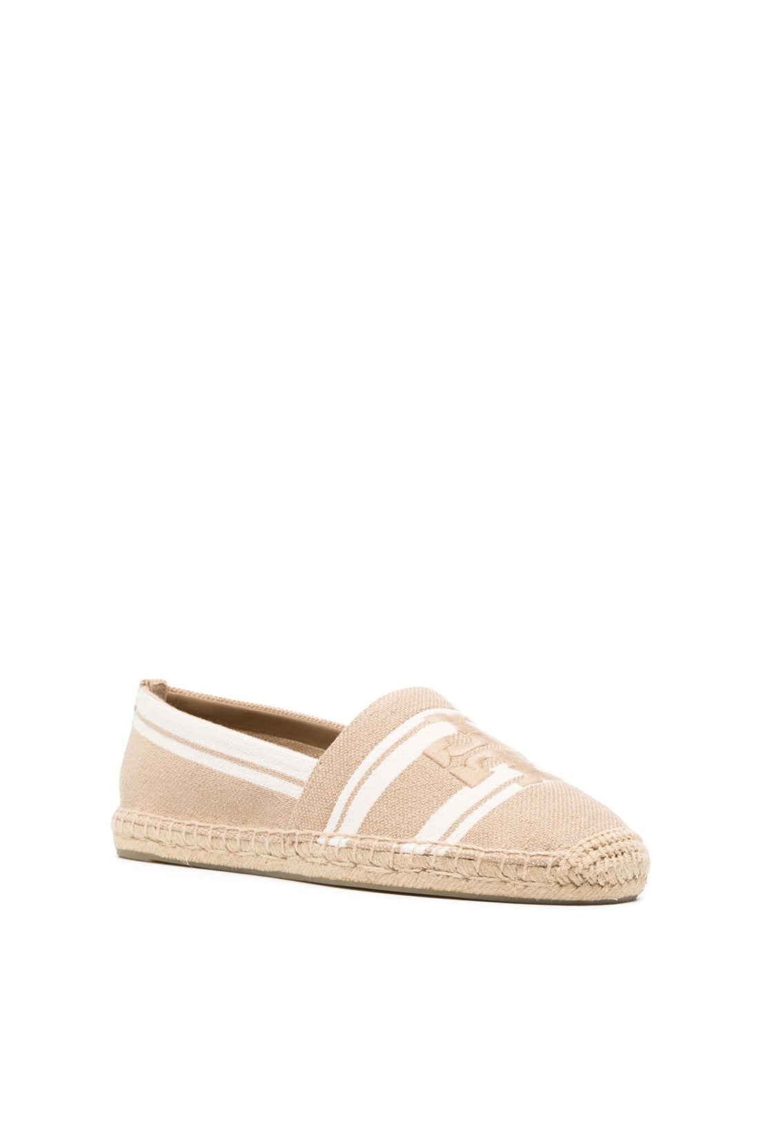 Tory Burch Double T Jacquard Logo Espadrilles im Sale