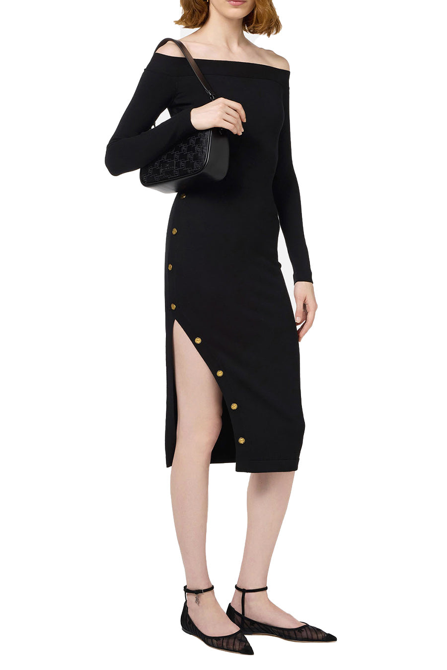 Elisabetta franchi Dress SCHWARZ im Sale