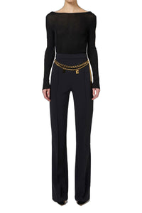 Thumbnail for Elisabetta franchi Trousers SCHWARZ im Sale