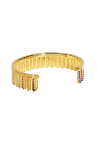 Thumbnail for Versace Embellished gold-tone metal bracelet on sale
