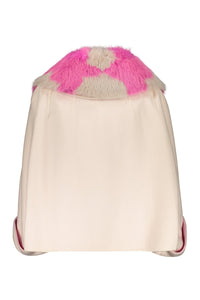 Thumbnail for Fendi Fur collar cashmere cape-coat im Sale
