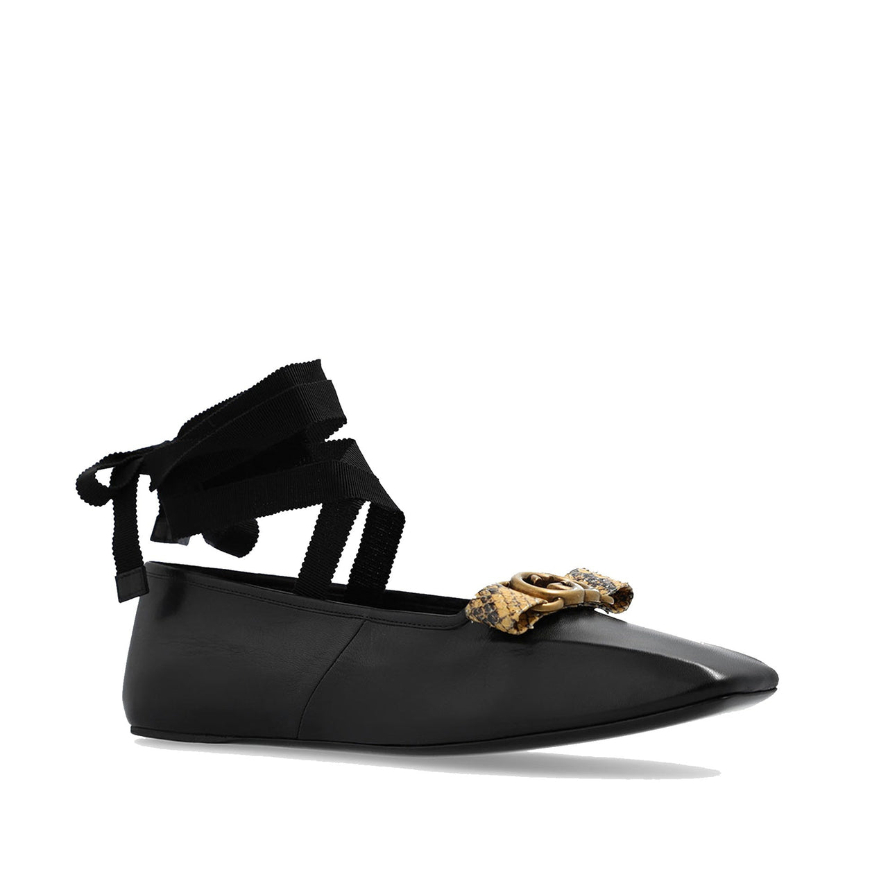 Gucci Double G Ballet Flats im Sale