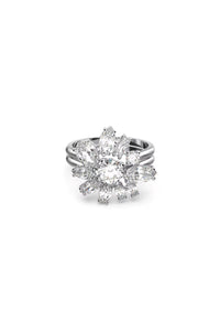 Thumbnail for Swarovski Gema Flower Cocktail Ring on sale