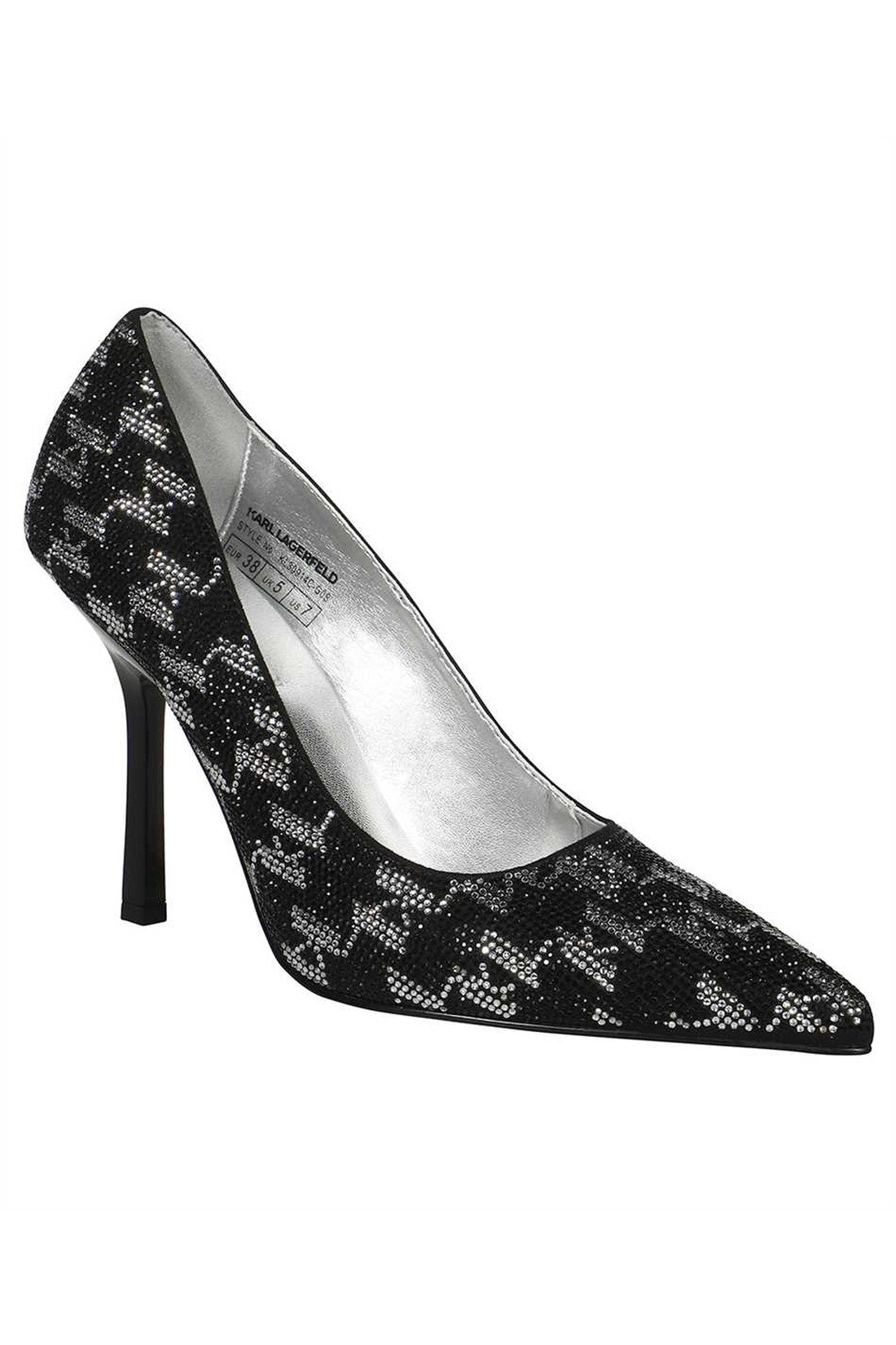 Karl Lagerfeld Glitter pumps im Sale