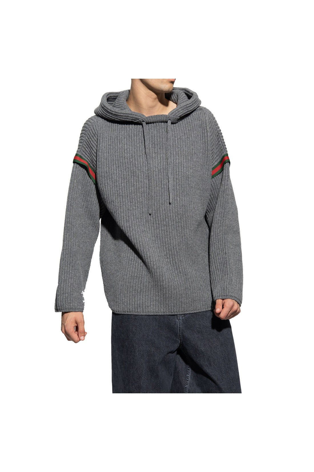 Gucci Wool Zipped Sweatshirt im Sale