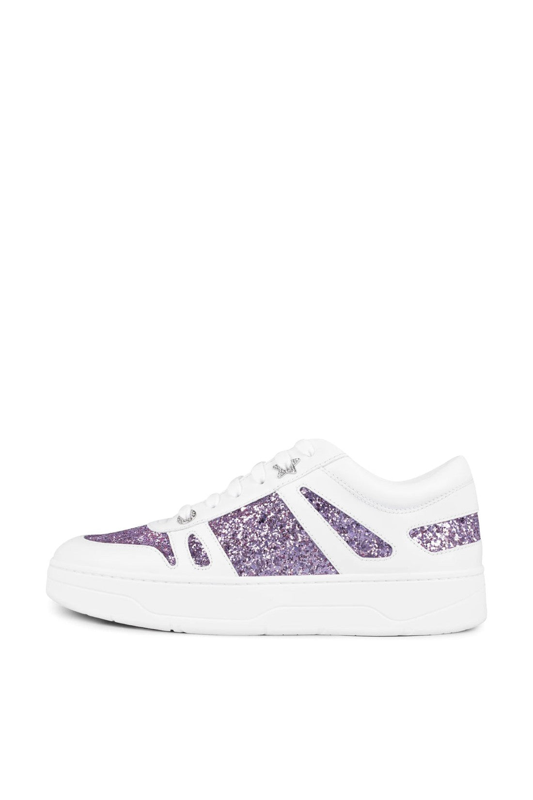 Jimmy Choo Hawaii Glitter Sneakers im Sale