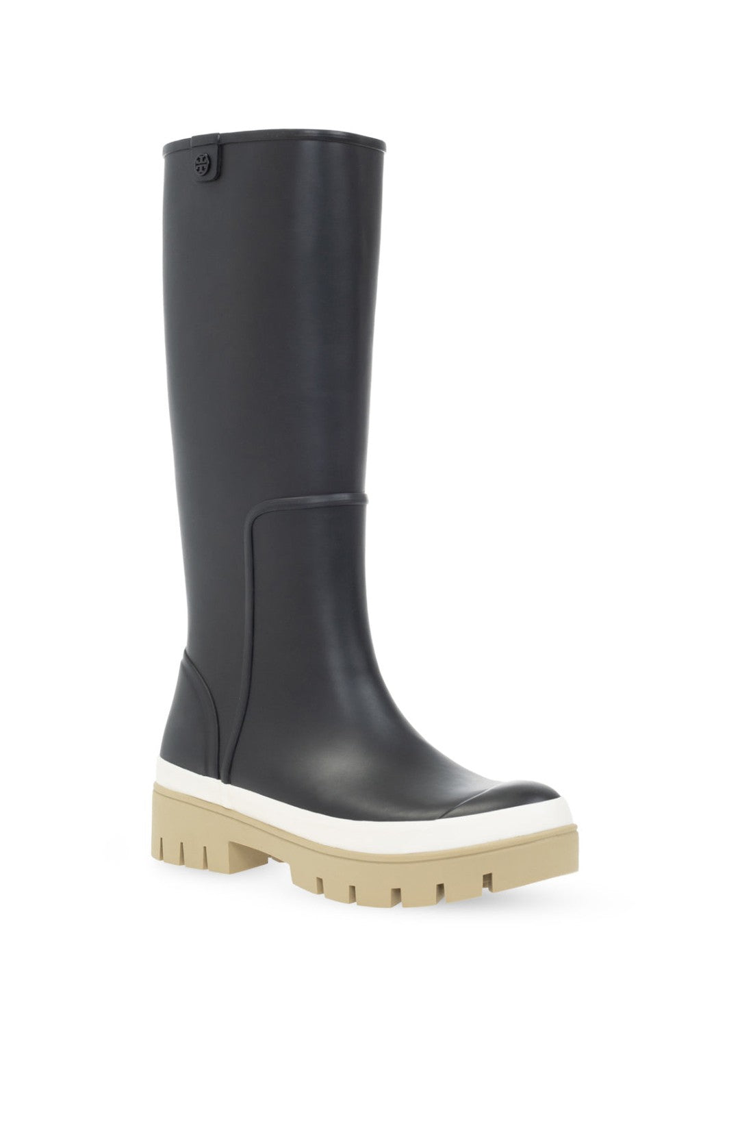 Tory Burch Hurricane Tall Wellington Rain Boots im Sale