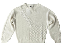 Thumbnail for Luisa Cerano round neck sweater made of wool mix on sale