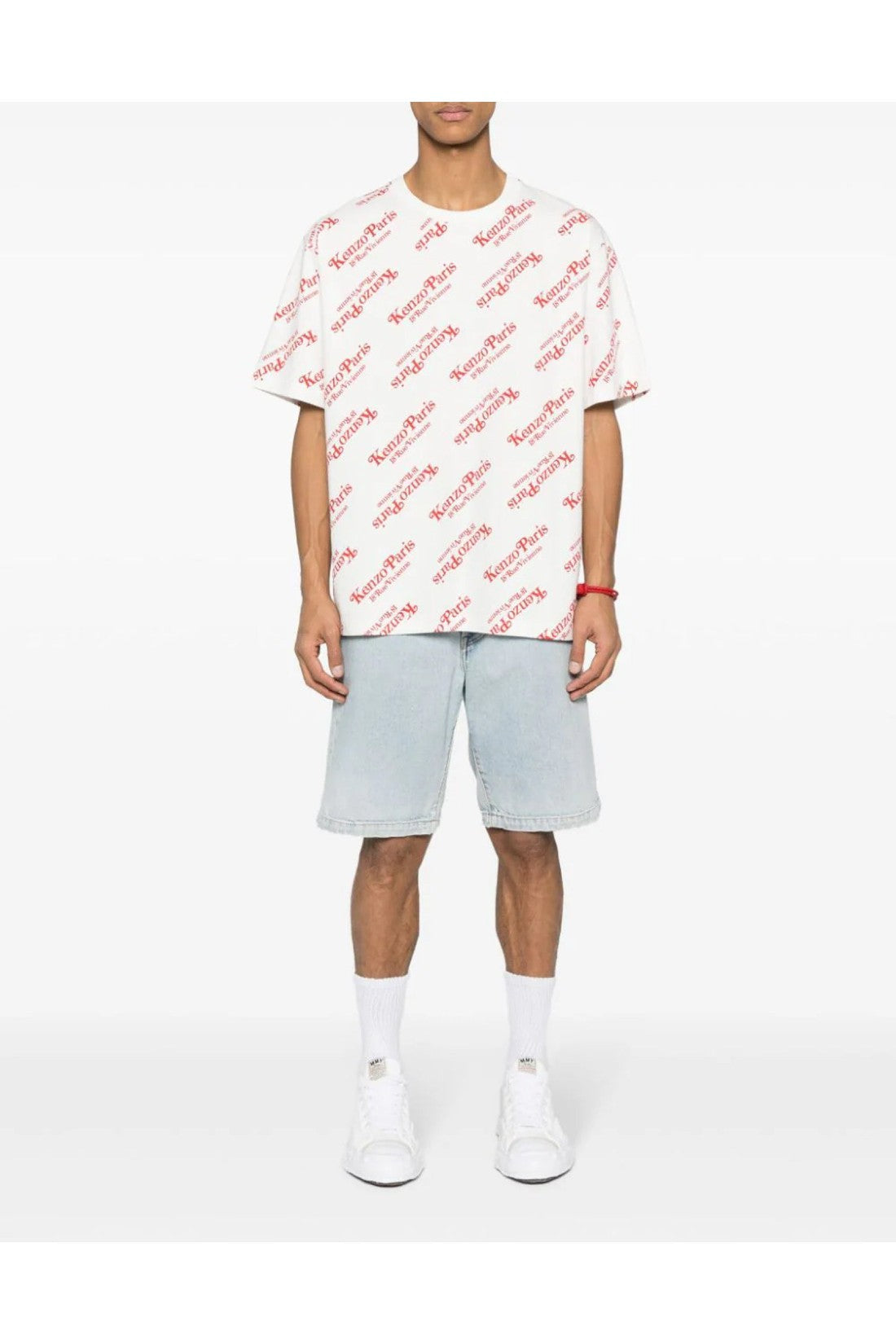 Kenzo by Verdy Allover Logo Oversize T-Shirt im Sale