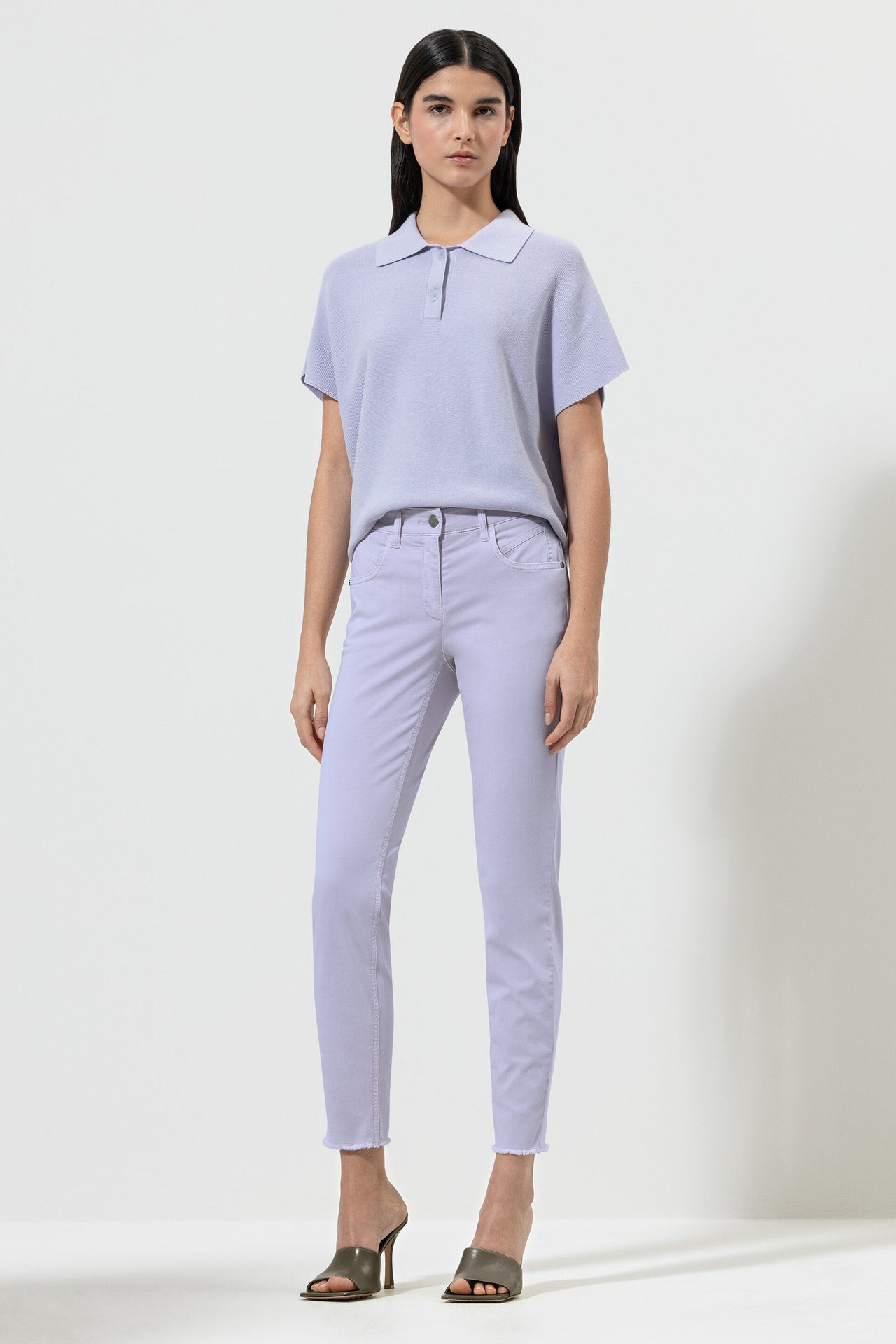 Luisa Cerano High-Stretch-Colour-Denim im Sale