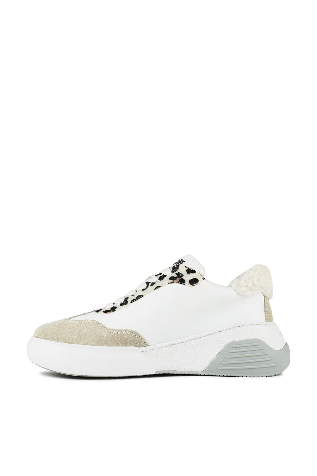 Moschino Leopard Detail Chunky Sneakers im Sale