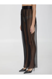 Thumbnail for Dolce & Gabbana Long silk chiffon skirt on sale