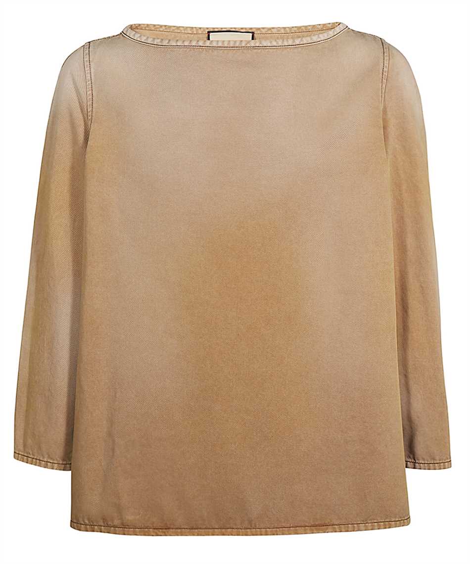Gucci Long sleeve cotton t-shirt im Sale