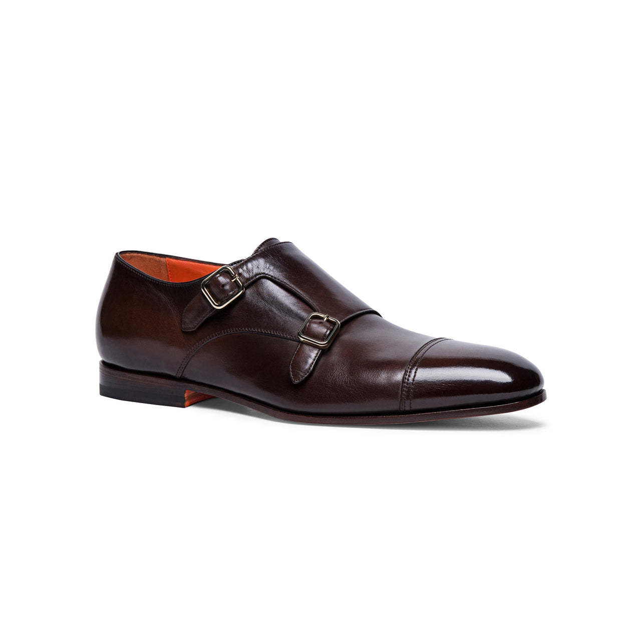 Santoni Men's double-buckle shoe on sale