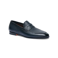 Thumbnail for Santoni Men's leather loafers on sale