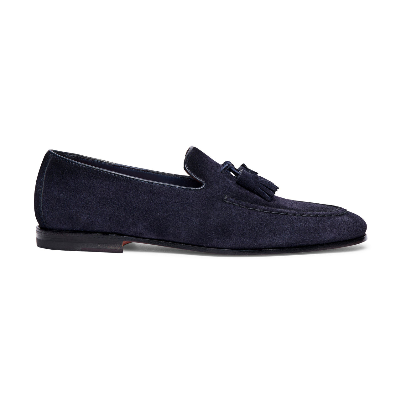 Santoni Men's suede loafers on sale