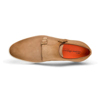 Thumbnail for Santoni Men's suede double-buckle shoe on sale