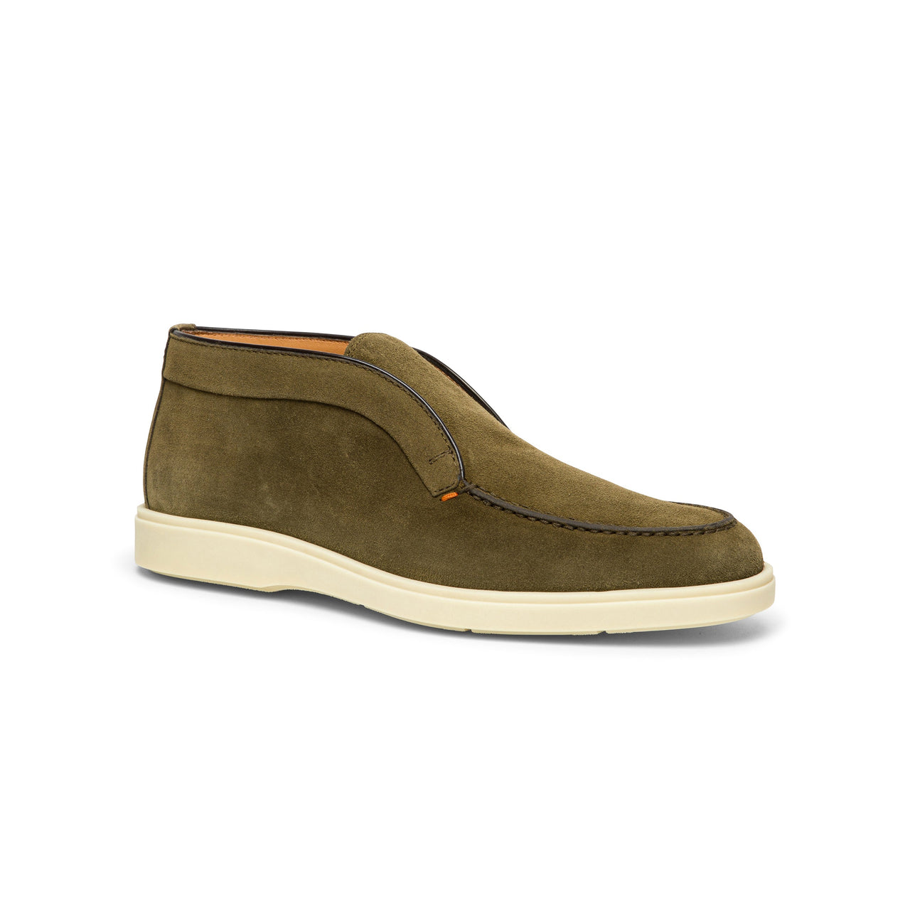 Santoni Men's suede desert boot on sale