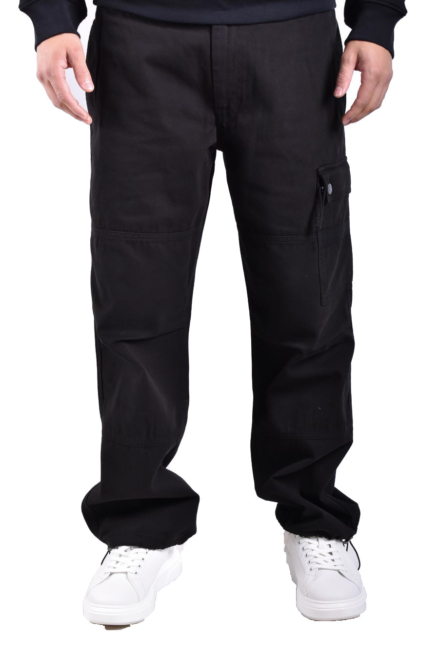 Moschino Trousers SCHWARZ im Sale