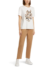 Thumbnail for Marc Cain T-Shirt mit Leo- und Letter-Print im Sale