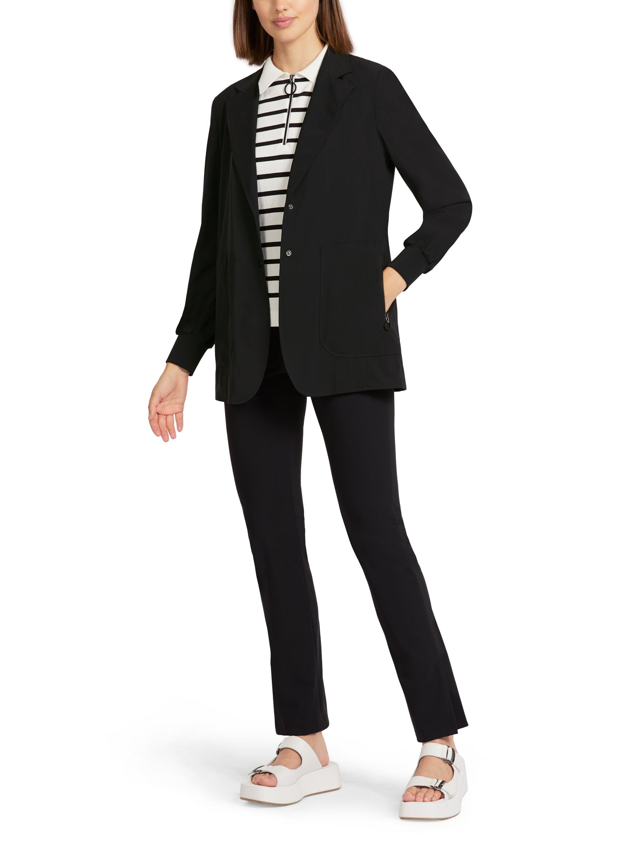 Marc Cain Blazer mit sportiven Details im Sale