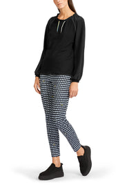 Thumbnail for Marc Cain Lässiges Blusenshirt mit Materialmix im Sale