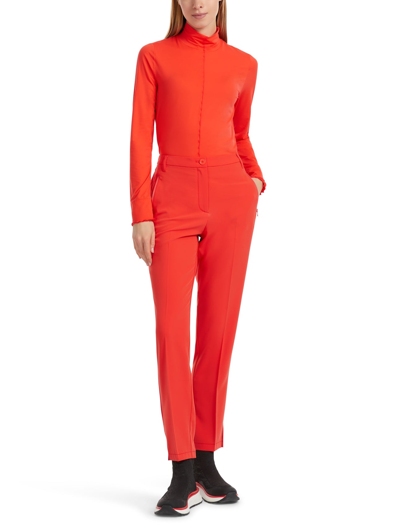 Marc Cain Hose FUSHUN mit Seitenschlitzen im Sale
