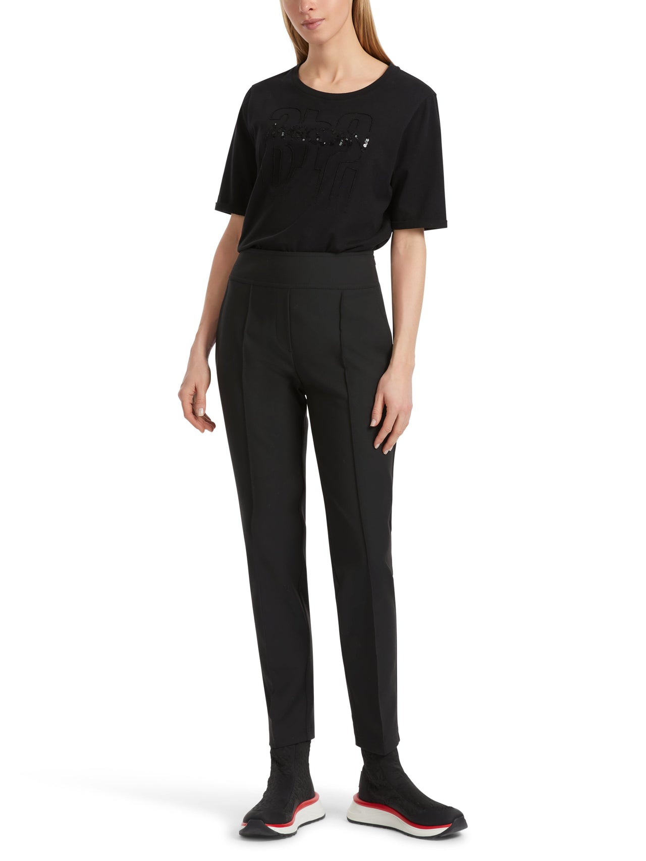 Marc Cain Hose SLIVEN mit seitlichem Zipp im Sale