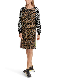 Thumbnail for Marc Cain Kurzes Kleid mit Tierfell-Print im Sale