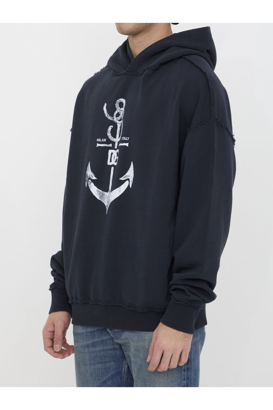 Dolce &amp; Gabbana Marina print hoodie on sale