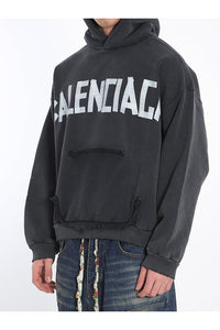 Thumbnail for Balenciaga Ripped Pocket Tape Type hoodie im Sale