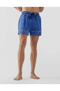 Thumbnail for Etro Paisley Print Logo Swim Shorts im Sale