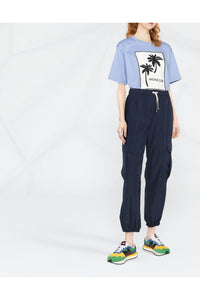 Thumbnail for Moncler Palm Tree Logo Relaxed T-Shirt im Sale