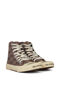 Thumbnail for Balenciaga Paris BB Monogram Logo Hi-Top Sneakers im Sale