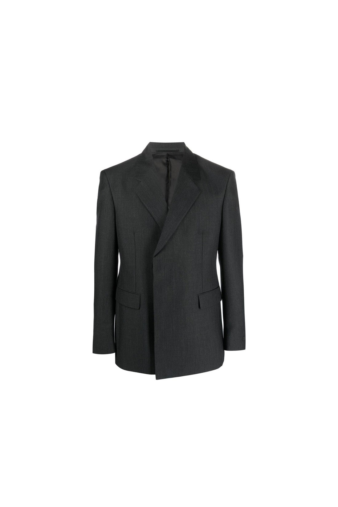 Prada Double-Breasted Wool Jacket im Sale