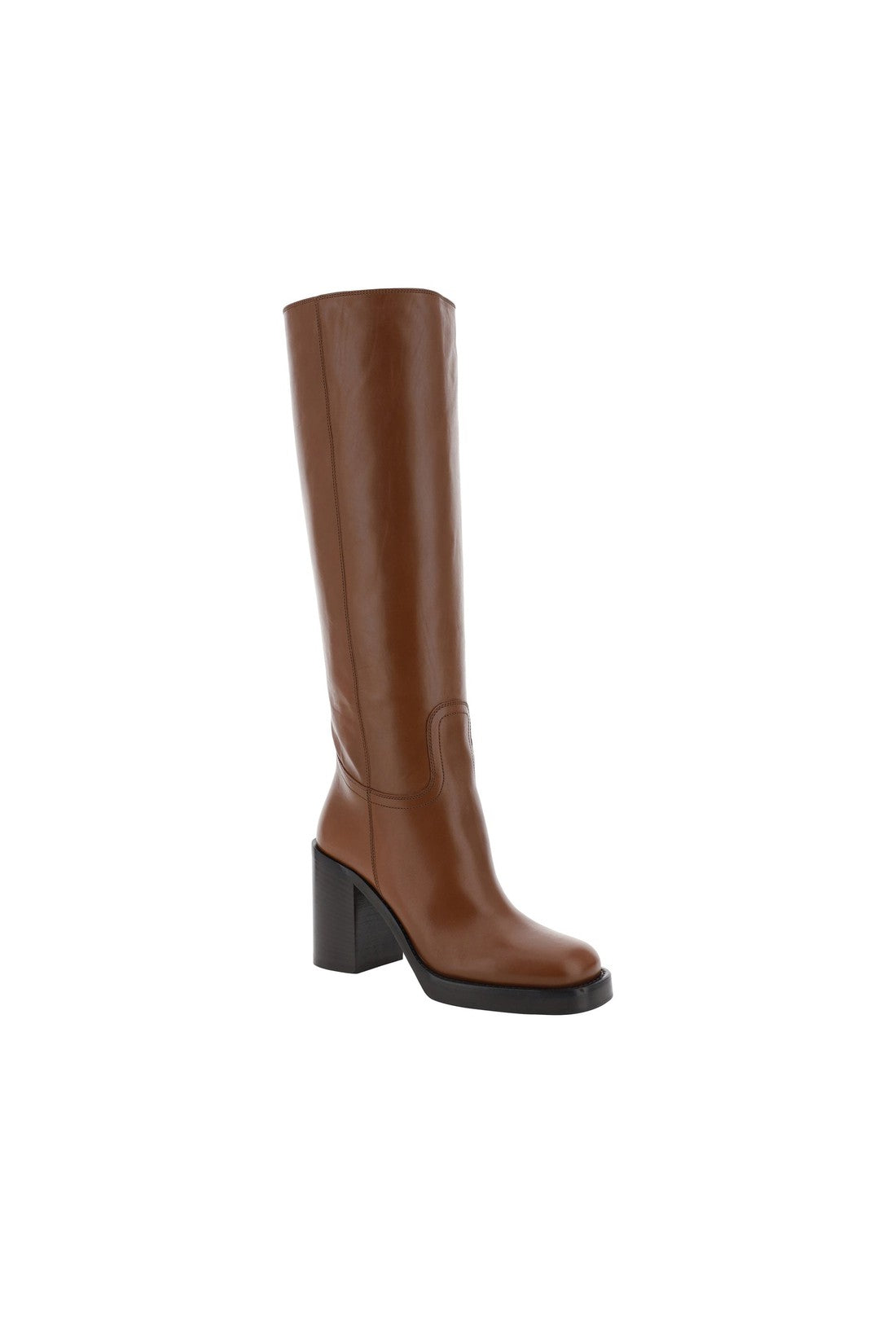 Prada Leather Boots im Sale